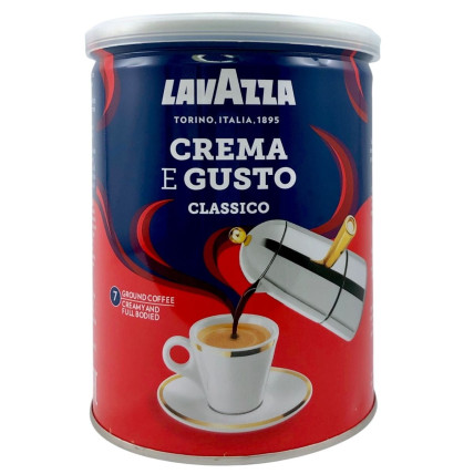 bilde av lavazza metall crema e gusto classico 12*250g