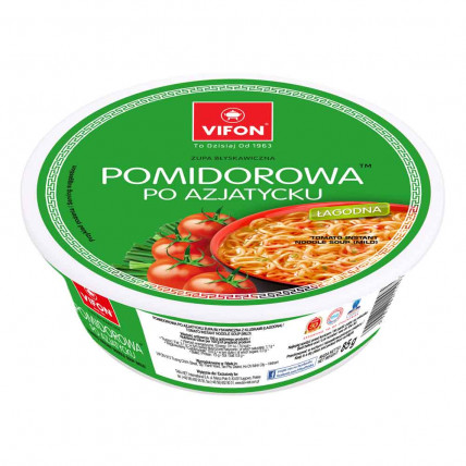 bilde av vifon pomidorowa nudler tomatsmak bolle (4*6)*85g 