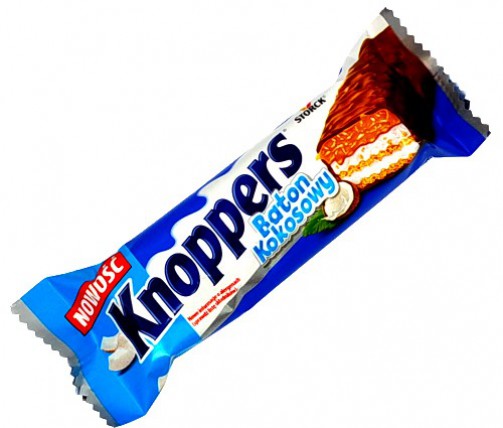 bilde av knoppers kokos 24*40g