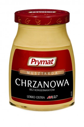 bilde av prymat musztarda chrzanowa - sennep 9*185g