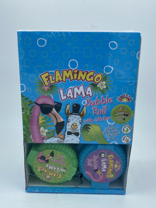 bilde av flamingo lama bubble roll 24*16g