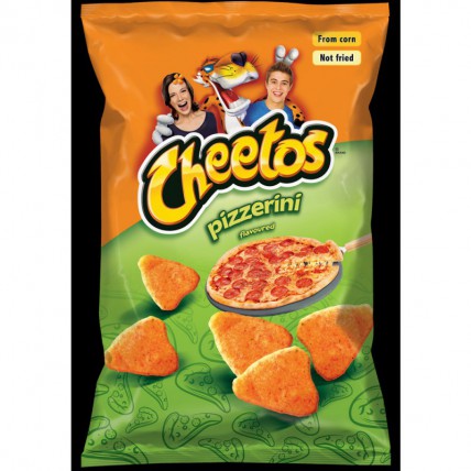 bilde av cheetos pizzerini mais chips 14*160g