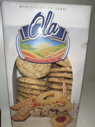 bilde av ola oatmeal cookies - havrekjeks med sesamfrø 10*500g
