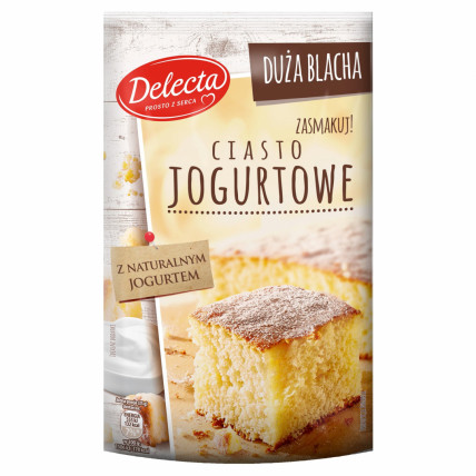 bilde av delecta ciasto yogurtowe - yoghurt kake 6*640g