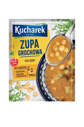 bilde av kucharek zupa grochowa - pea soup 25*45g