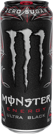 monster energy drink ultra black 12*500ml