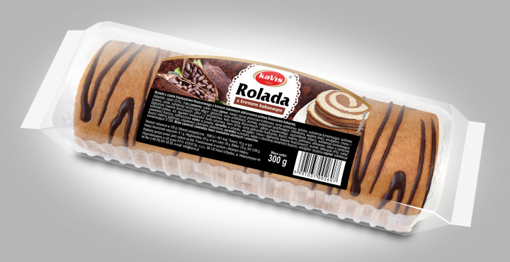 bilde av kavis swiss rolls cocoa cream 10*300g