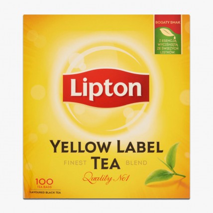 bilde av lipton yellow label 12*100*1,5g