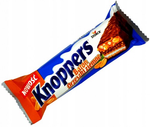 bilde av knoppers peanøtter 24*40g