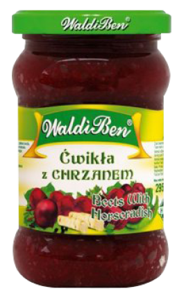 bilde av waldiben cwikla z chrzanem 10*295g