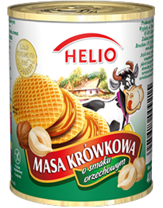 bilde av helio masa krowkowa orzechowym 6*400g