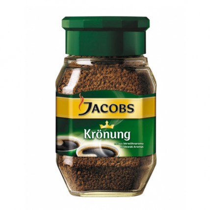 bilde av jacobs kronung i glass instant 6*200g