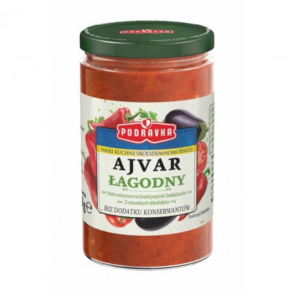 bilde av podravka ajvar mild 12*350g