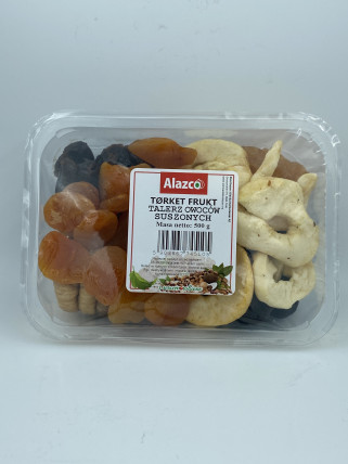 bilde av alazco frukt mix tørket 10*500g