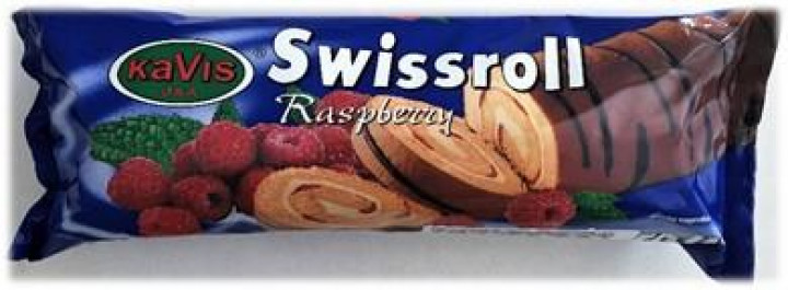 bilde av kavis swiss roll raspberry 10*300g