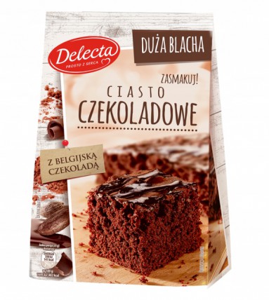 bilde av delecta ciasto czekoladowe - sjokolade kake 6*670g