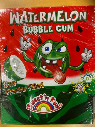 bilde av watermelon bubble gum 200*5g