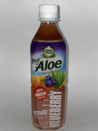 bilde av pureplus my aloe vera blueberry 20*500ml