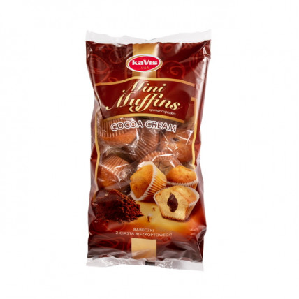 bilde av kavis mini muffins cocoa cream 10*300g