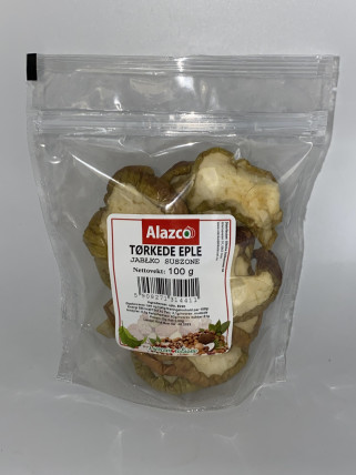 bilde av alazco tørkede eple 20*100g