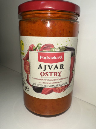 bilde av podravka ajvar sterk - ostry 12*690g