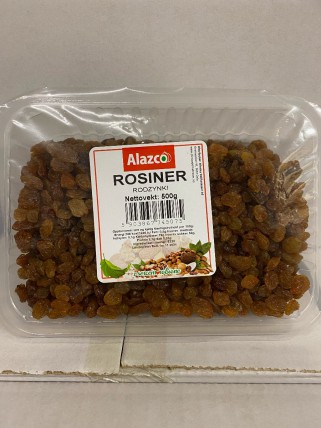 bilde av alazco rosiner grønn 10*500g