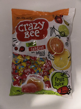 bilde av roshen crazy bee jelly candies 9*1kg