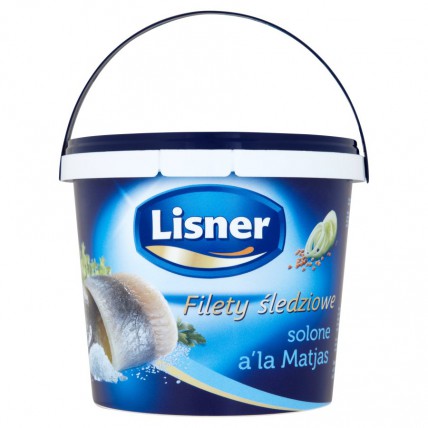 bilde av lisner filety sledziowe solone ala matjas 6*800g