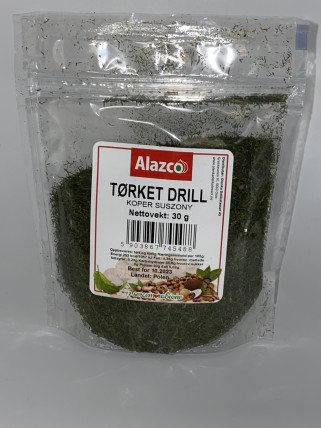 bilde av alazco tørket dill 30*30g