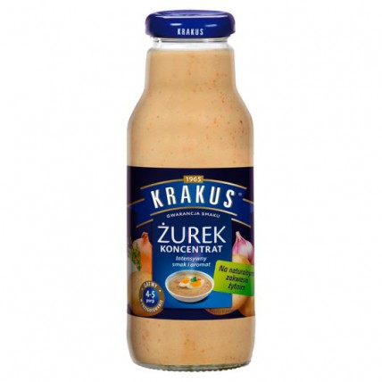 bilde av krakus zurek sour rye soup concentrate 6*300ml