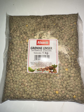 alazco grønne linser 10*1kg