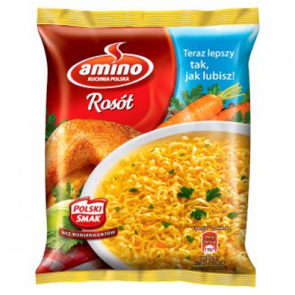 bilde av amino rosol z kury nudler 22*59g