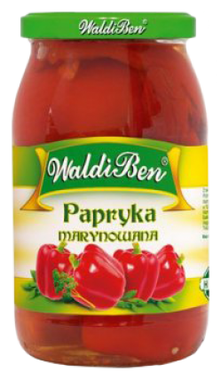 bilde av waldiben paprika marinert 8*840g