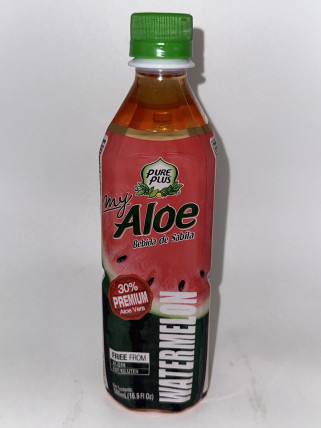 bilde av pureplus my aloe vera watermelon 20*500ml