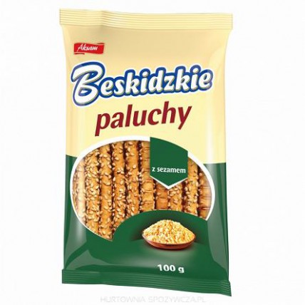 bilde av aksam paluchy breadsticks with sesam 12*100g