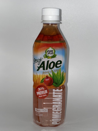 bilde av pureplus my aloe vera pomegranate 20*500ml