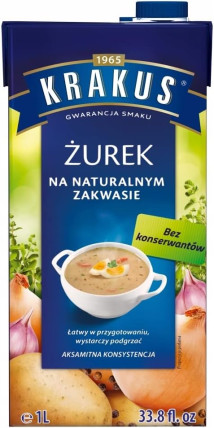 bilde av krakus zurek sour rye soup 8*1ltr