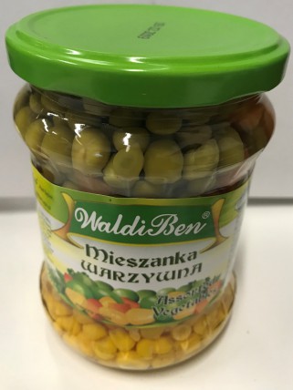 bilde av waldiben mieszanka warzywna 8*480g