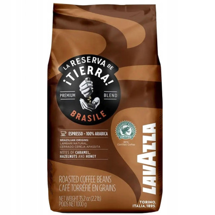 bilde av lavazza bønner tierra brasile esp. 100% ara 6*1000g