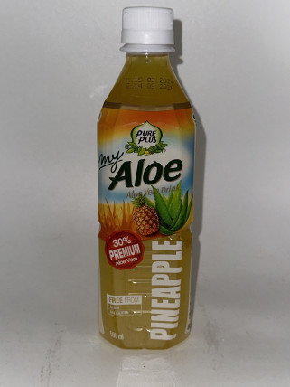 bilde av pureplus my aloe vera pineapple 20*500ml