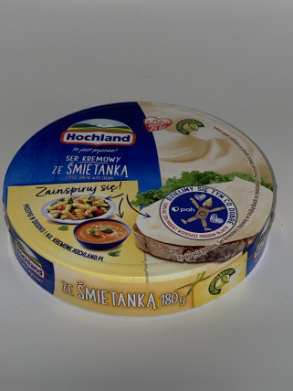 bilde av hochland ostepålegg smietanka 10*180g