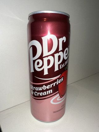 schweppes dr pepper strawberries and cream 24*330ml