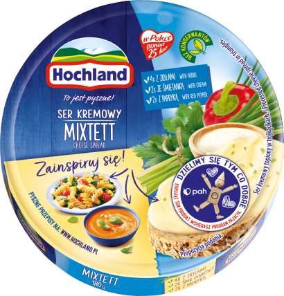 bilde av hochland ostepålegg mixtett 10*180g