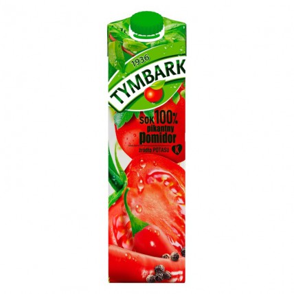 bilde av tymbark tomatjuice 100% pepper - pikantny 12*1ltr