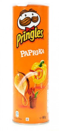 bilde av pringles paprika 19*165g