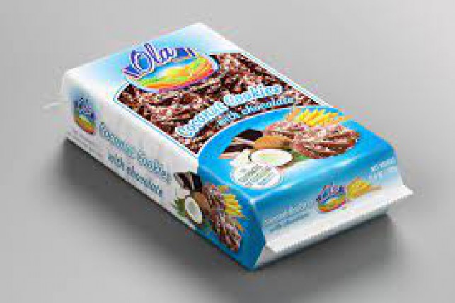 bilde av ola coconut coated cookies 10*500g