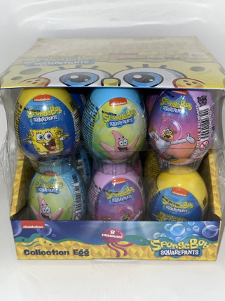 bilde av nickelodeon sponge bob collection egg plastic 18*10g