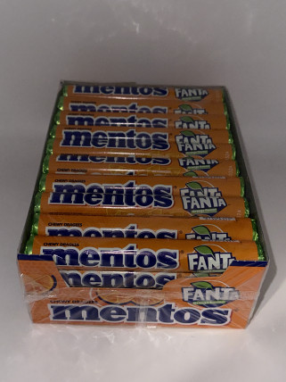 bilde av mentos chewy dragees fanta 40*37,5g