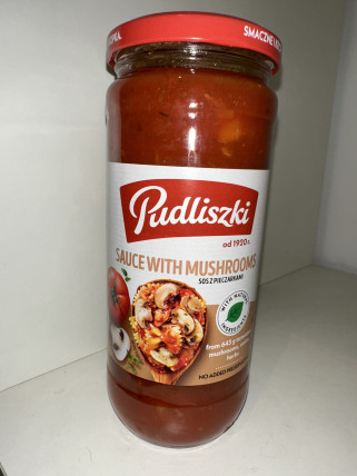 pudliszki sauce with mushrooms 6*480g