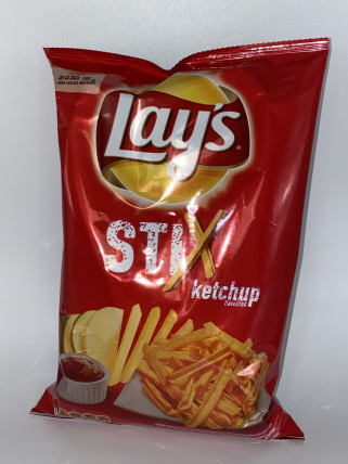 bilde av lays stix ketchup flavoured 26*130g